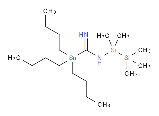 1,1,1-三丁基-N-(1,1,2,2,2-五甲基二硅烷基)锡烷甲脒