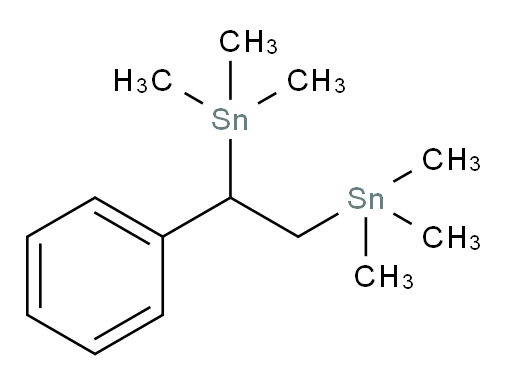 (1-phenylethane-1,2-diyl)bis(trimethylstannane)