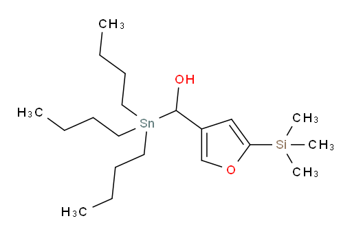 (tributylstannyl)(5-(trimethylsilyl)furan-3-yl)methanol