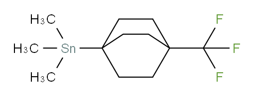 trimethyl(4-(trifluoromethyl)bicyclo[2.2.2]octan-1-yl)stannane