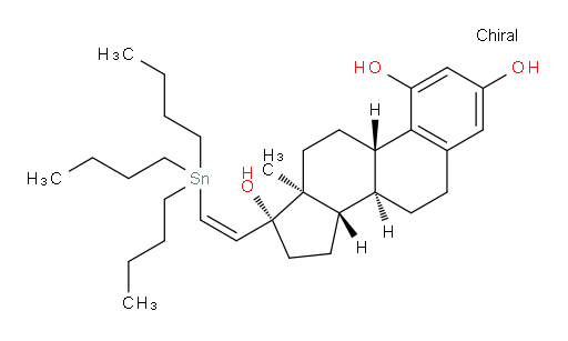 (8S,9S,13S,14S,17R)-13-methyl-17-((Z)-2-(tributylstannyl)vinyl)-7,8,9,11,12,13,14,15,16,17-decahydro-6H-cyclopenta[a]phenanthrene-1,3,17-triol