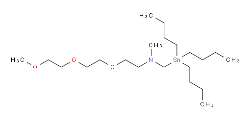 2-(2-(2-methoxyethoxy)ethoxy)-N-methyl-N-((tributylstannyl)methyl)ethanamine