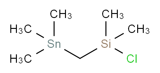 chlorodimethyl((trimethylstannyl)methyl)silane