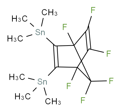 (perfluorobicyclo[2.2.1]hepta-2,5-diene-2,3-diyl)bis(trimethylstannane)