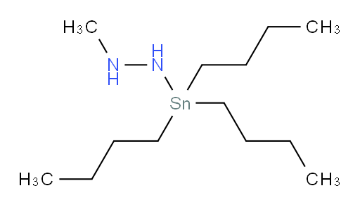 1-methyl-2-(tributylstannyl)hydrazine