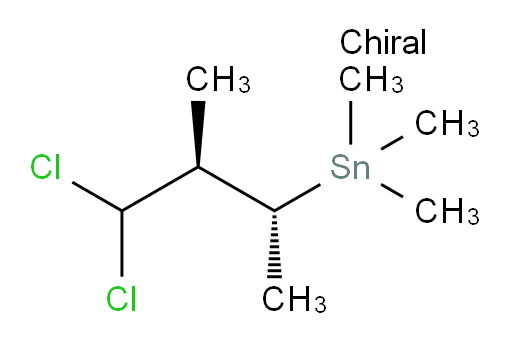 ((2R,3R)-4,4-dichloro-3-methylbutan-2-yl)trimethylstannane