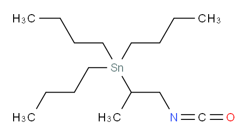tributyl(1-isocyanatopropan-2-yl)stannane