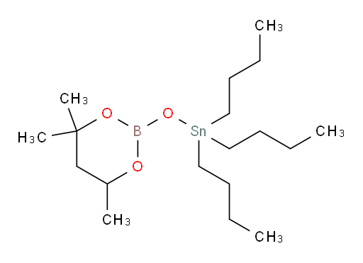 tributyl((4,4,6-trimethyl-1,3,2-dioxaborinan-2-yl)oxy)stannane