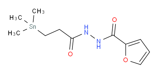 N'-(3-(三甲基锡基)丙酰)呋喃-2-甲酰肼
