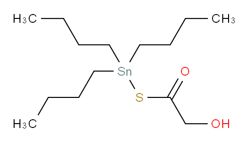 S-(tributylstannyl) 2-hydroxyethanethioate