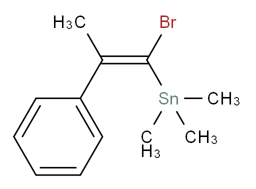 (Z)-(1-bromo-2-phenylprop-1-en-1-yl)trimethylstannane