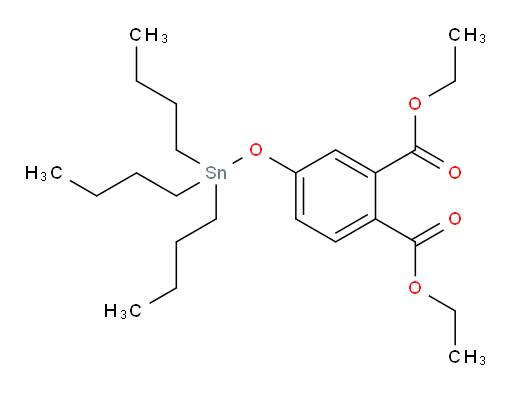 diethyl 4-((tributylstannyl)oxy)phthalate