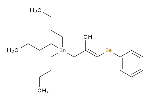 (E)-tributyl(2-methyl-3-(phenylselanyl)allyl)stannane