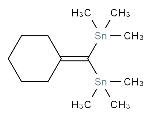 (cyclohexylidenemethylene)bis(trimethylstannane)