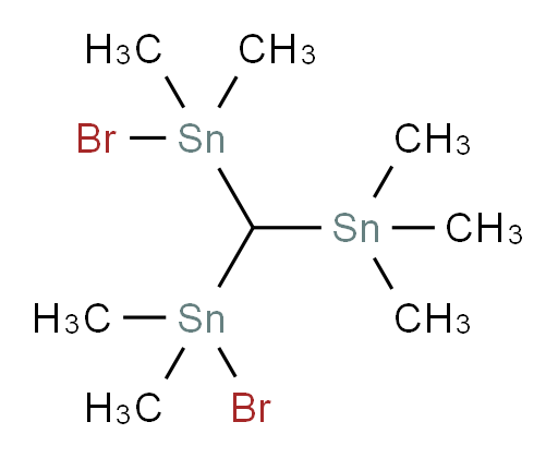 ((trimethylstannyl)methylene)bis(bromodimethylstannane)