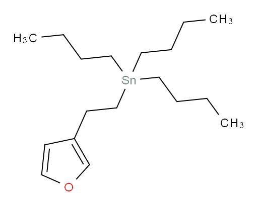 tributyl(2-(furan-3-yl)ethyl)stannane
