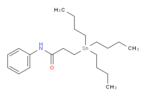 N-phenyl-3-(tributylstannyl)propanamide