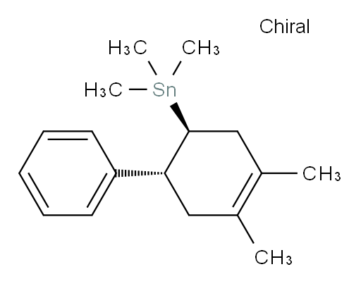 ((1R,2S)-4,5-dimethyl-1,2,3,6-tetrahydro-[1,1'-biphenyl]-2-yl)trimethylstannane