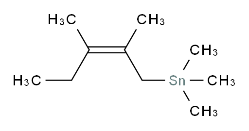 (Z)-(2,3-dimethylpent-2-en-1-yl)trimethylstannane