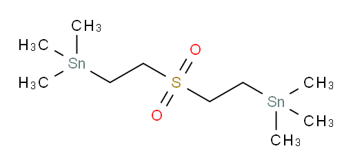(sulfonylbis(ethane-2,1-diyl))bis(trimethylstannane)