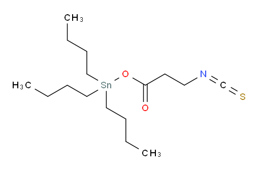 tributylstannyl 3-isothiocyanatopropanoate