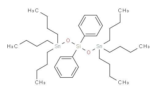 5,5,9,9-tetrabutyl-7,7-diphenyl-6,8-dioxa-7-sila-5,9-distannatridecane