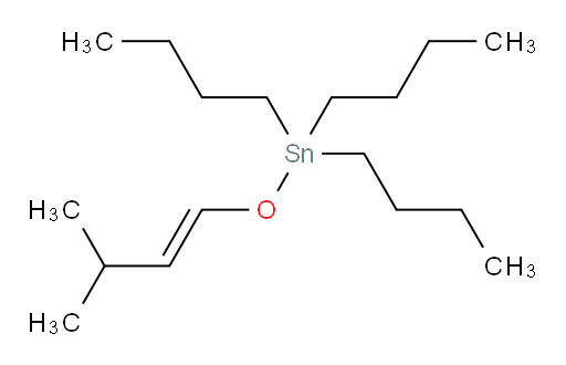 (E)-tributyl((3-methylbut-1-en-1-yl)oxy)stannane