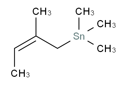 (Z)-三甲基(2-甲基丁-2-烯-1-基)锡烷
