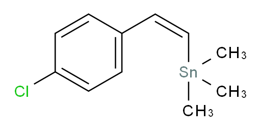 (Z)-(4-chlorostyryl)trimethylstannane