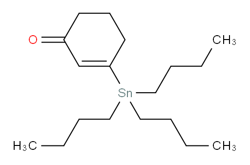 3-(tributylstannyl)cyclohex-2-enone