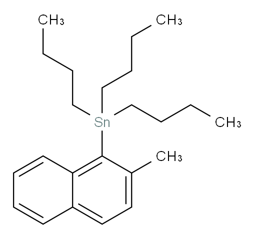 tributyl(2-methylnaphthalen-1-yl)stannane