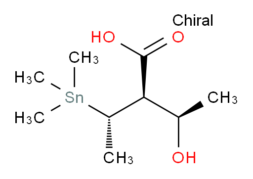 (2R,3R)-3-hydroxy-2-((S)-1-(trimethylstannyl)ethyl)butanoic acid