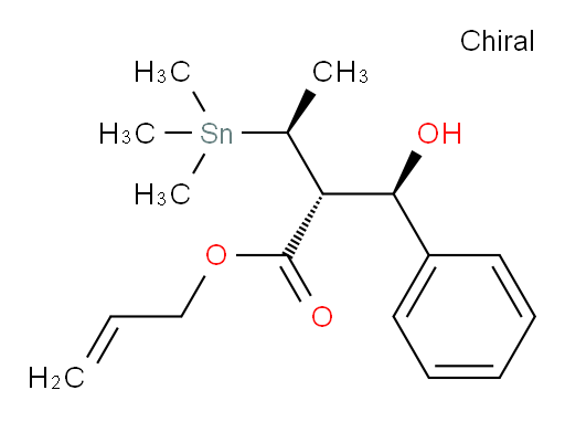 (2R,3S)-allyl 2-((R)-hydroxy(phenyl)methyl)-3-(trimethylstannyl)butanoate