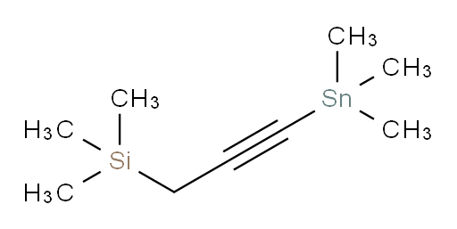 trimethyl(3-(trimethylstannyl)prop-2-yn-1-yl)silane