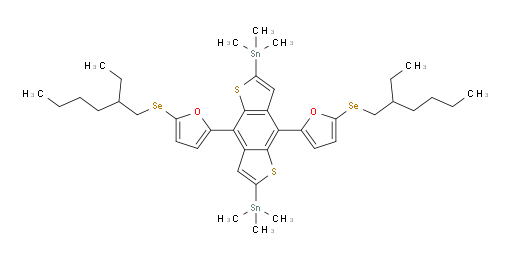 (4,8-bis(5-((2-ethylhexyl)selanyl)furan-2-yl)benzo[1,2-b:4,5-b']dithiophene-2,6-diyl)bis(trimethylstannane)