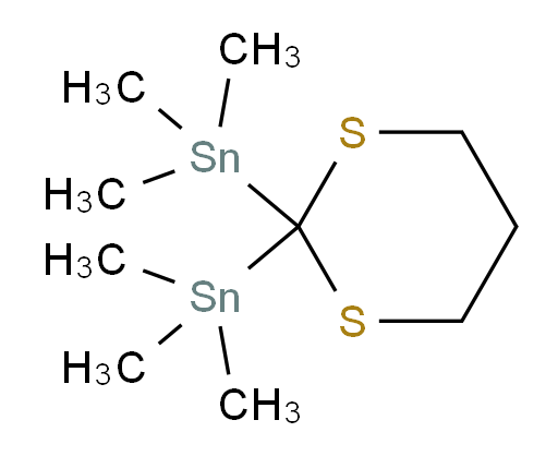 (1,3-dithiane-2,2-diyl)bis(trimethylstannane)