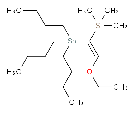 (Z)-(2-ethoxy-1-(tributylstannyl)vinyl)trimethylsilane