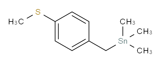 trimethyl(4-(methylthio)benzyl)stannane