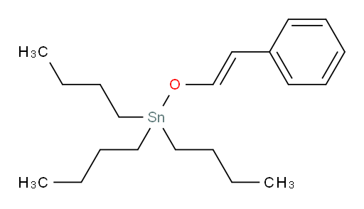 (E)-tributyl(styryloxy)stannane