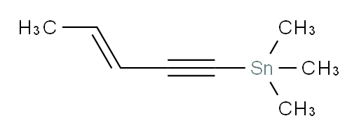 (E)-trimethyl(pent-3-en-1-yn-1-yl)stannane