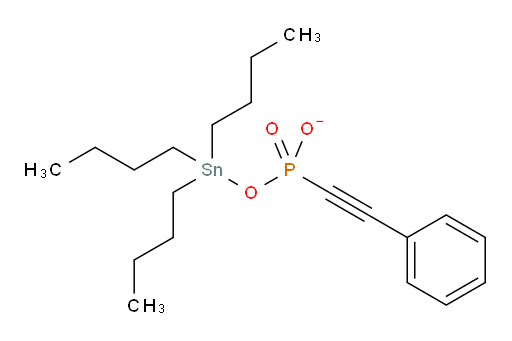 tributylstannyl (phenylethynyl)phosphonate