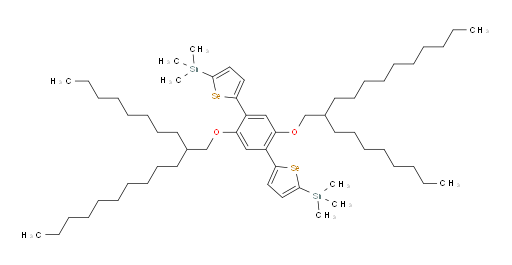 (5,5'-(2,5-bis((2-octyldodecyl)oxy)-1,4-phenylene)bis(selenophene-5,2-diyl))bis(trimethylstannane)
