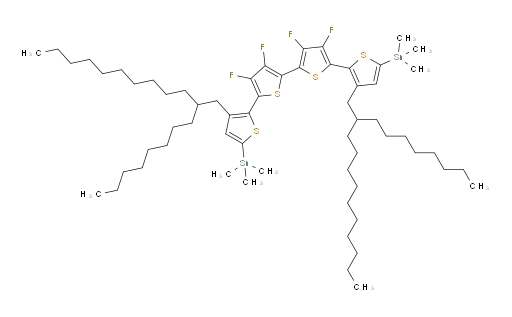(3',3'',4',4''-tetrafluoro-3,3'''-bis(2-octyldodecyl)-[2,2':5',2'':5'',2'''-quaterthiophene]-5,5'''-diyl)bis(trimethylstannane)
