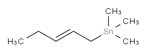 (E)-三甲基(戊-2-烯-1-基)锡烷