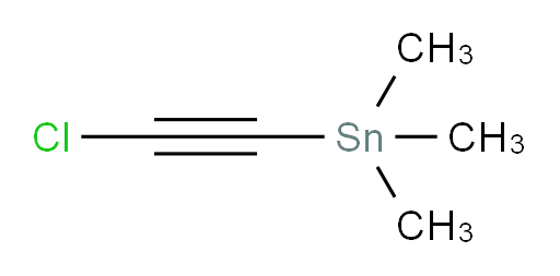 (chloroethynyl)trimethylstannane