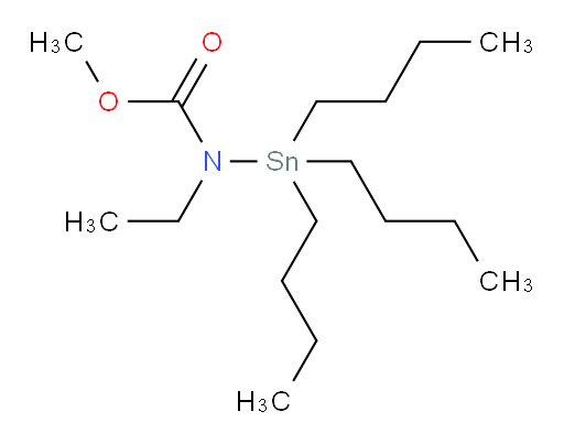 methyl ethyl(tributylstannyl)carbamate