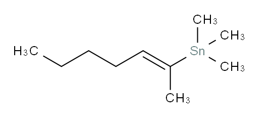 (E)-hept-2-en-2-yltrimethylstannane