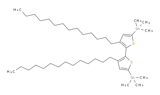 (3,3'-ditetradecyl-[2,2'-bithiophene]-5,5'-diyl)bis(trimethylstannane)