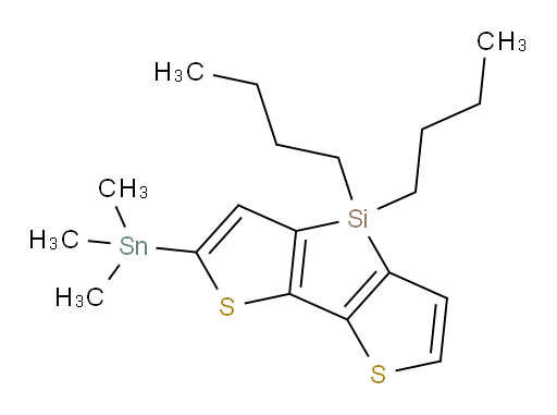 4,4-二丁基-2-(三甲基锡基)-4H-silolo[3,2-b:4,5-b']二噻吩