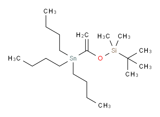 Tributyl[1-[[(1,1-dimethylethyl)dimethylsilyl]oxy]ethenyl]stannane